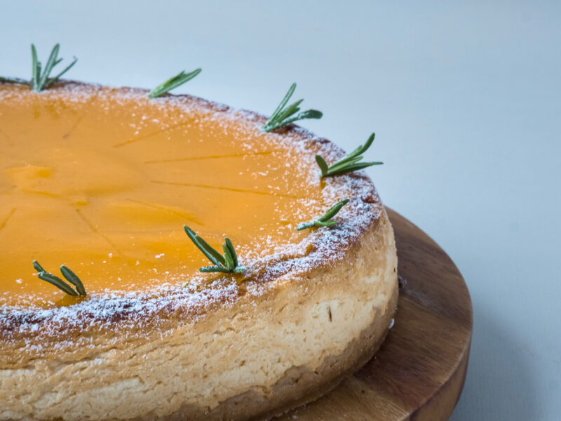 Cheesecake with honey and sea buckthorn - Image 2